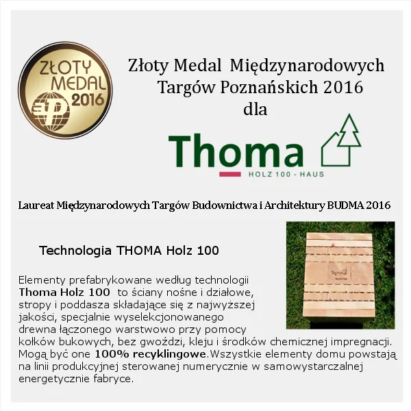 Złoty Medal Międzynarodowych Targów Poznańskich